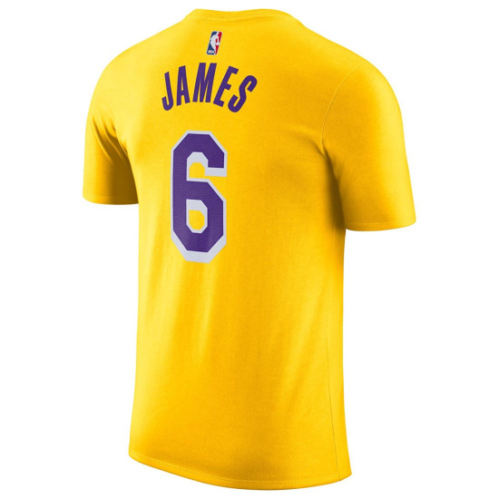 Nike Ανδρική κοντομάνικη μπλούζα Los Angeles Lakers NBA T-Shirt Nike Ανδρική κοντομάνικη μπλούζα Los Angeles Lakers NBA T-Shirt